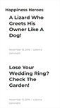 Mobile Screenshot of happinessheroes.com