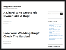 Tablet Screenshot of happinessheroes.com